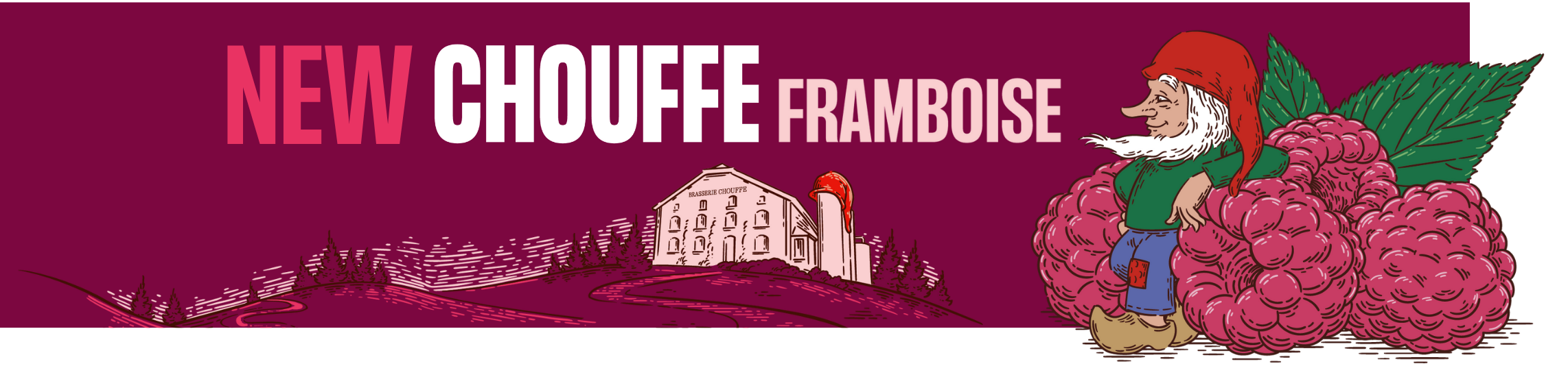 Banner Chouffe Framboise